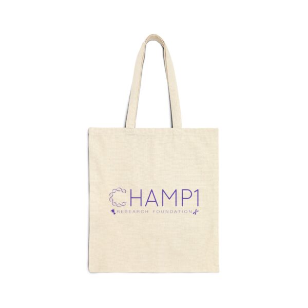 CHAMP1 Cotton Canvas Tote Bag - Image 2