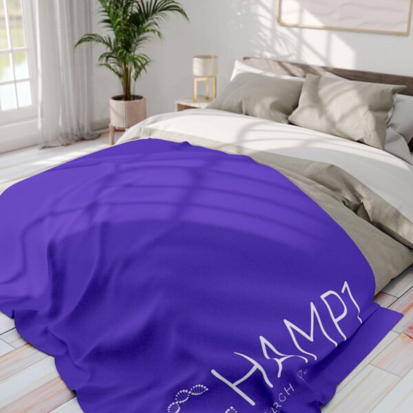 CHAMP1 Arctic Fleece Blanket (Purple) - Image 6