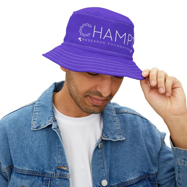 CHAMP1 Bucket Hat (Purple) - Image 7