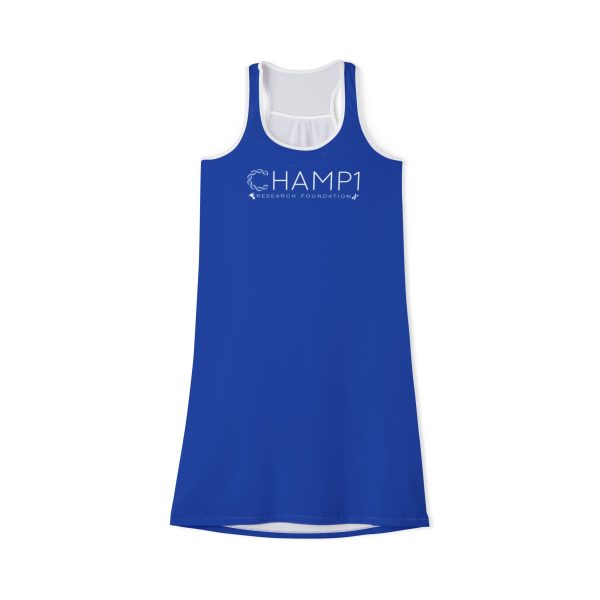 CHAMP1 Women's Racerback Dress (Blue)