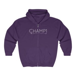 Awareness Day CHAMP1 Unisex Heavy Blend™ Full Zip Hooded Sweatshirt