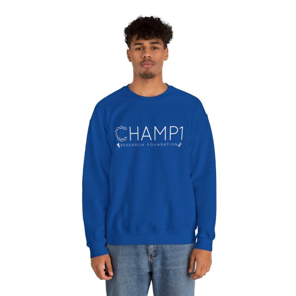 Unisex Crewneck CHAMP1 Logo Sweatshirt  (Blue or Purple) - Image 5