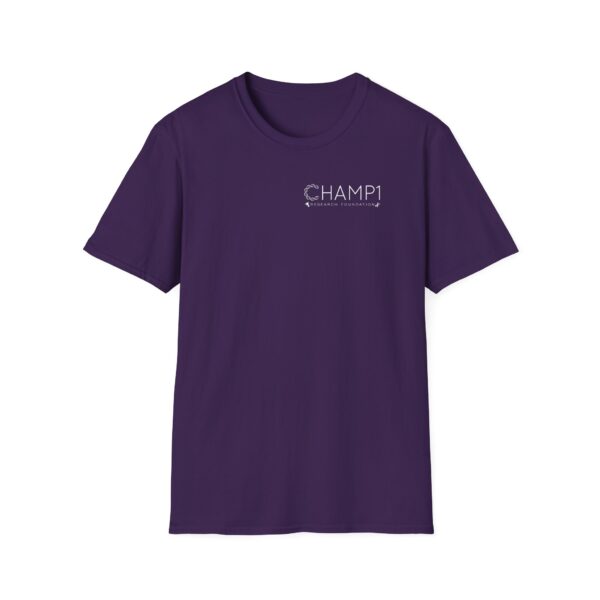 Unisex CHAMP1 Logo Tee (Purple)