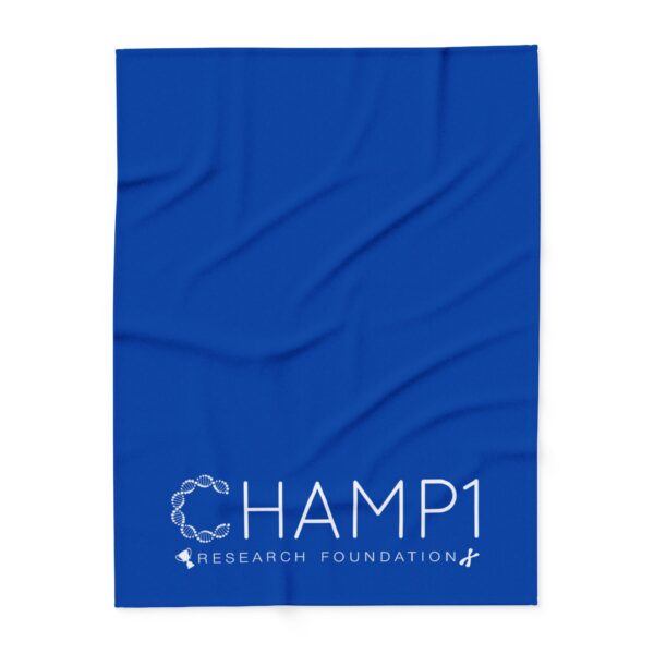 CHAMP1 Arctic Fleece Blanket (Blue)