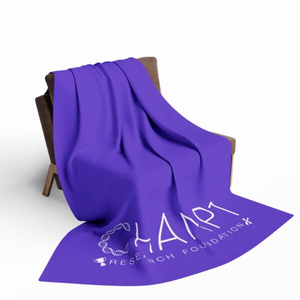 CHAMP1 Arctic Fleece Blanket (Purple) - Image 4