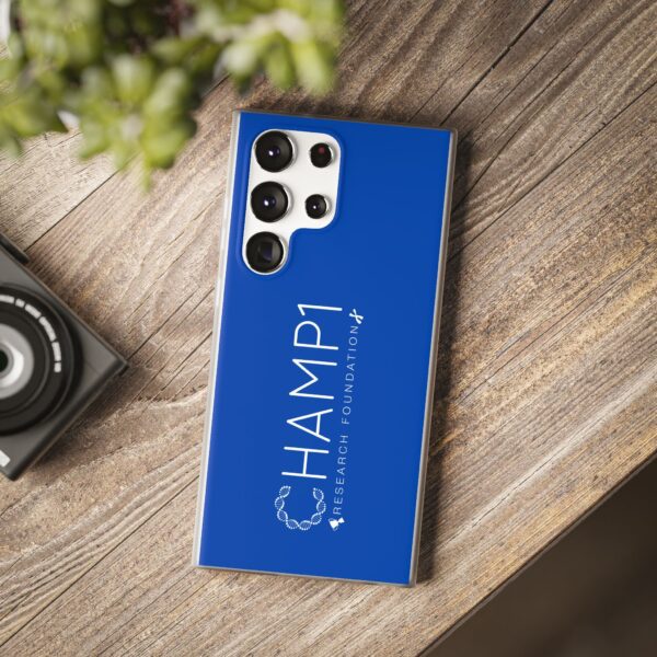 CHAMP1 Samsung & iPhone Flexi Cases (Blue)