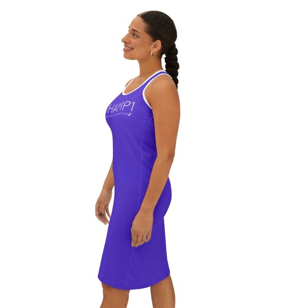 CHAMP1 Women's Racerback Dress (Purple) - Image 5