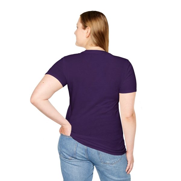 Unisex CHAMP1 Large Logo Tee (Purple) - Image 6