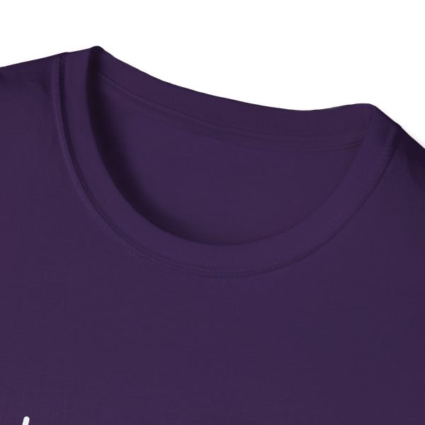 Unisex CHAMP1 Large Logo Tee (Purple) - Image 3