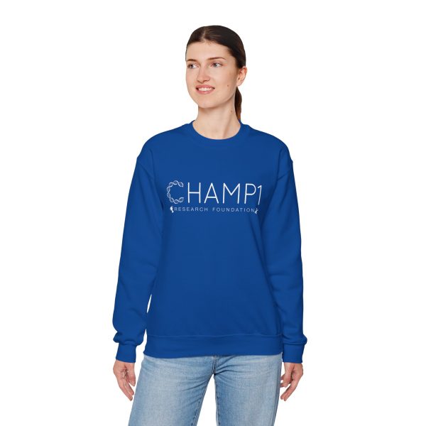 Unisex Crewneck CHAMP1 Logo Sweatshirt  (Blue or Purple) - Image 8