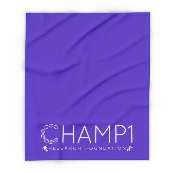 CHAMP1 Arctic Fleece Blanket (Purple) - Image 13