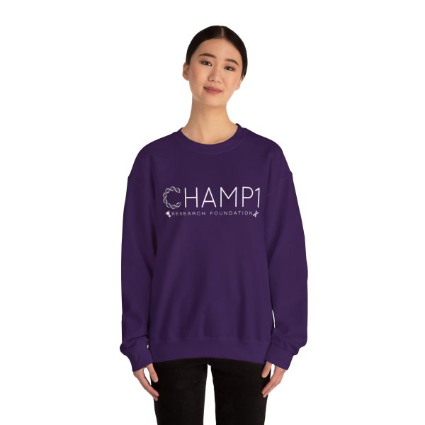 Unisex Crewneck CHAMP1 Logo Sweatshirt  (Blue or Purple) - Image 12