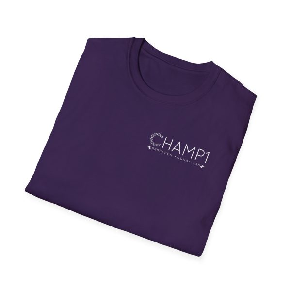 Unisex CHAMP1 Logo Tee (Purple) - Image 4