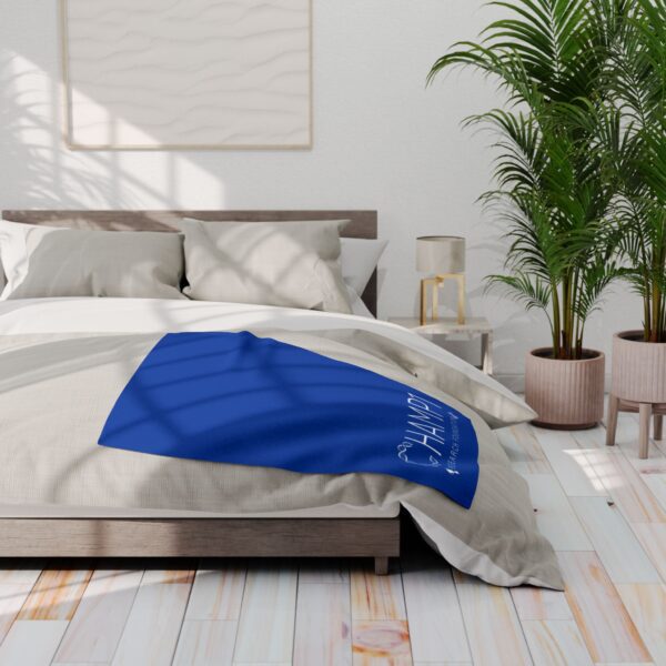 CHAMP1 Arctic Fleece Blanket (Blue) - Image 11