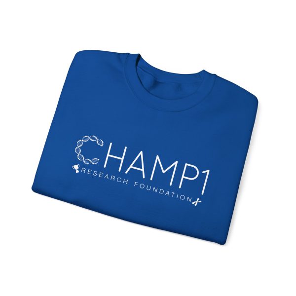 Unisex Crewneck CHAMP1 Logo Sweatshirt  (Blue or Purple) - Image 4