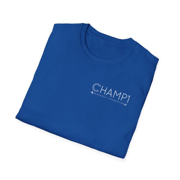 Unisex CHAMP1 Logo Tee (Blue) - Image 4