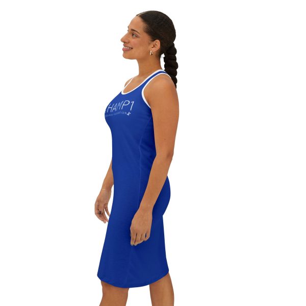 CHAMP1 Women's Racerback Dress (Blue) - Image 5