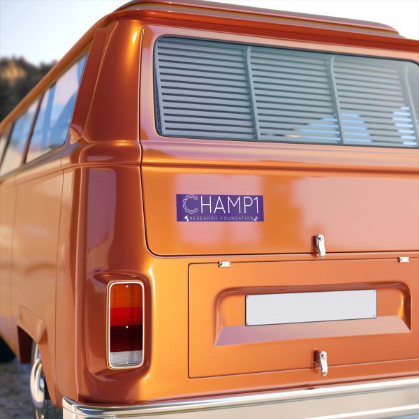 CHAMP1 Bumper Sticker (Purple) - Image 3