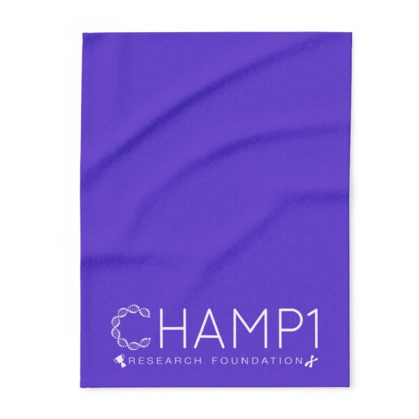 CHAMP1 Arctic Fleece Blanket (Purple) - Image 7