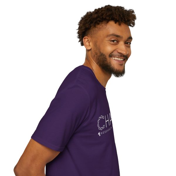 Unisex CHAMP1 Large Logo Tee (Purple) - Image 11