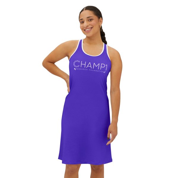 CHAMP1 Women's Racerback Dress (Purple) - Image 3