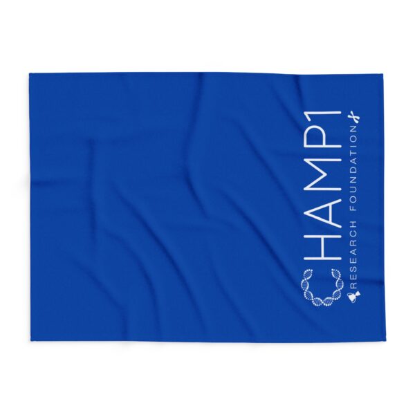 CHAMP1 Arctic Fleece Blanket (Blue) - Image 2