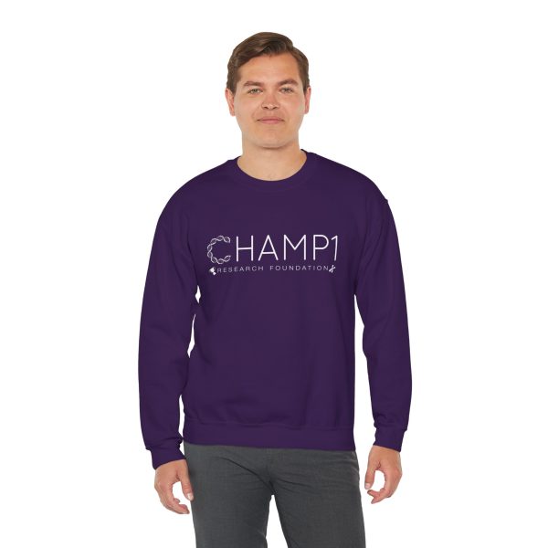 Unisex Crewneck CHAMP1 Logo Sweatshirt  (Blue or Purple) - Image 17