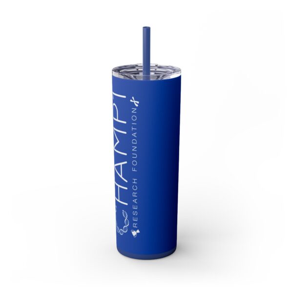 Skinny Tumbler with Straw, 20oz (Blue) - Image 2