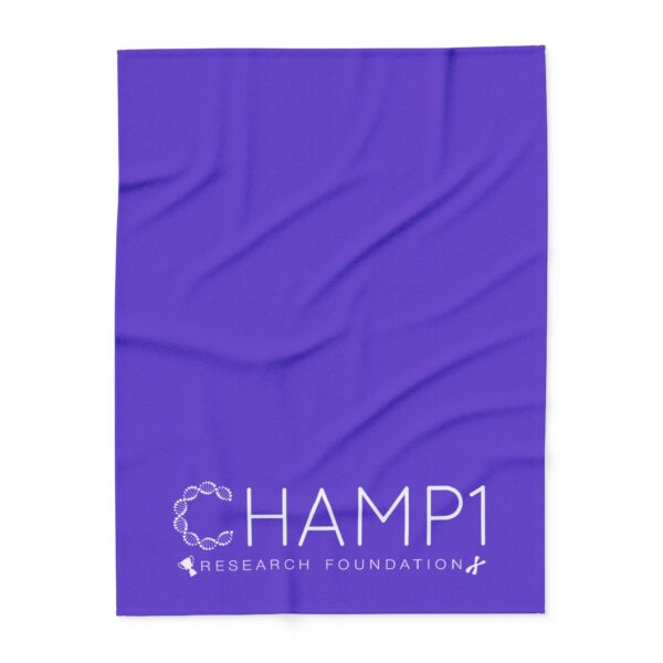 CHAMP1 Arctic Fleece Blanket (Purple)