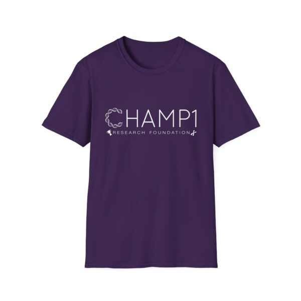 Unisex CHAMP1 Large Logo Tee (Purple)