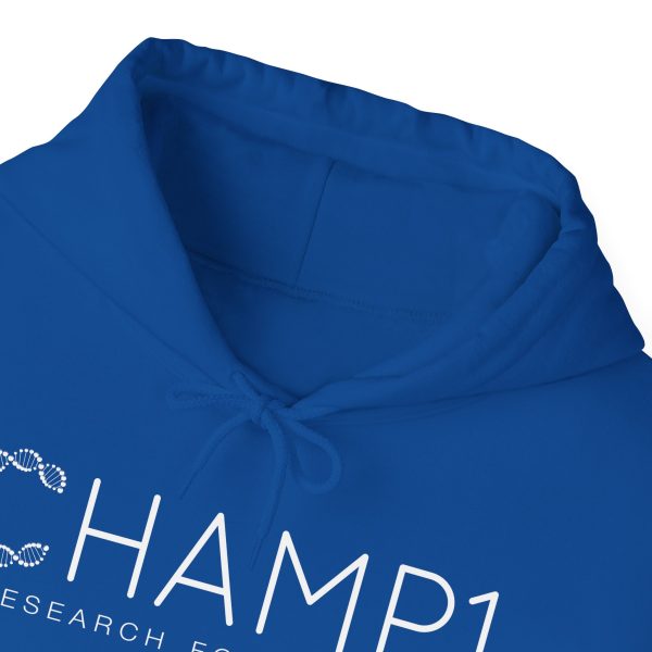 Unisex Hooded CHAMP1 Logo Sweatshirt (Blue or Purple) - Image 6