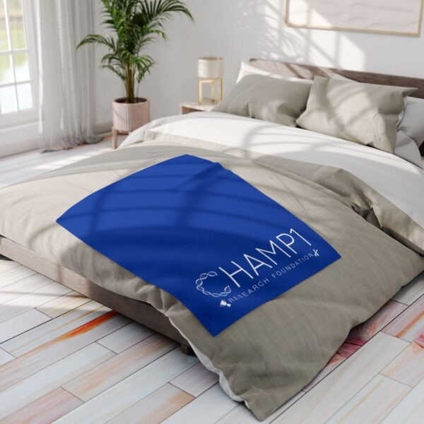 CHAMP1 Arctic Fleece Blanket (Blue) - Image 12