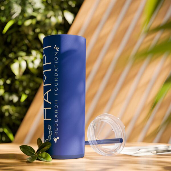 Skinny Tumbler with Straw, 20oz (Blue) - Image 9