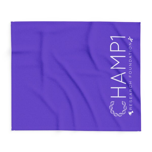 CHAMP1 Arctic Fleece Blanket (Purple) - Image 14