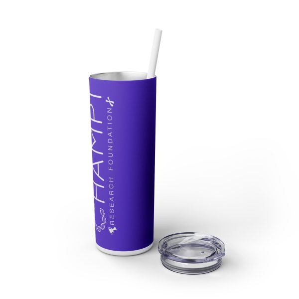 Skinny Tumbler with Straw, 20oz (Purple) - Image 6