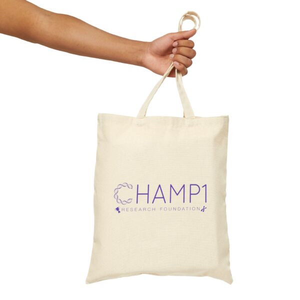 CHAMP1 Cotton Canvas Tote Bag