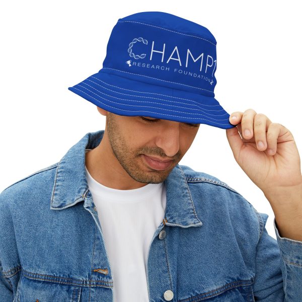 CHAMP1 Bucket Hat (Blue) - Image 7