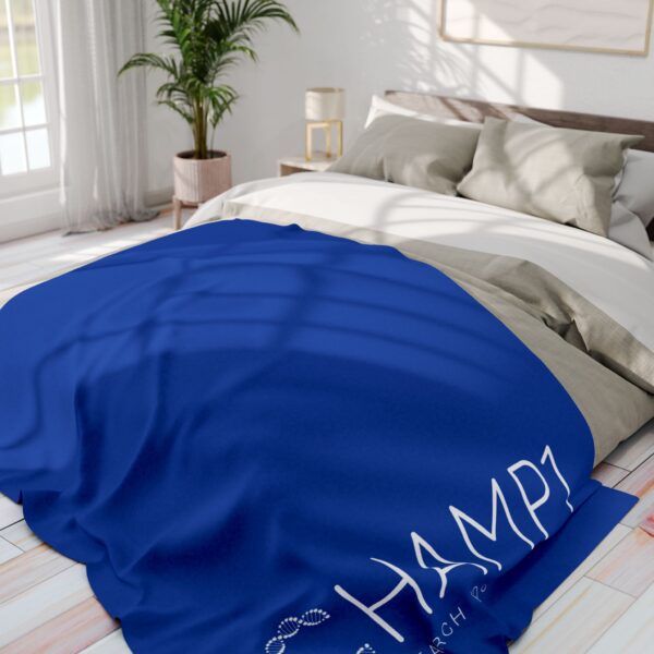 CHAMP1 Arctic Fleece Blanket (Blue) - Image 6