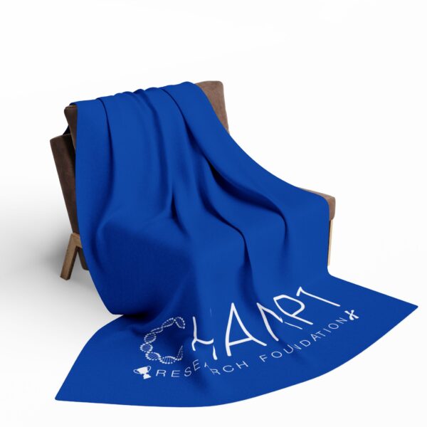 CHAMP1 Arctic Fleece Blanket (Blue) - Image 4