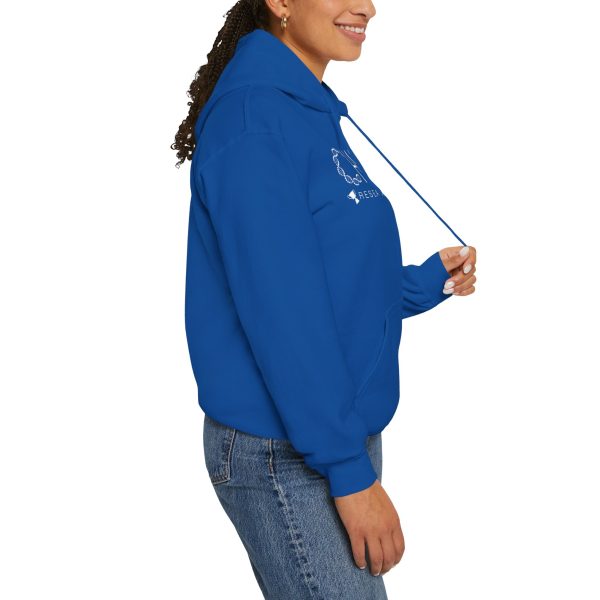 Unisex Hooded CHAMP1 Logo Sweatshirt (Blue or Purple) - Image 11