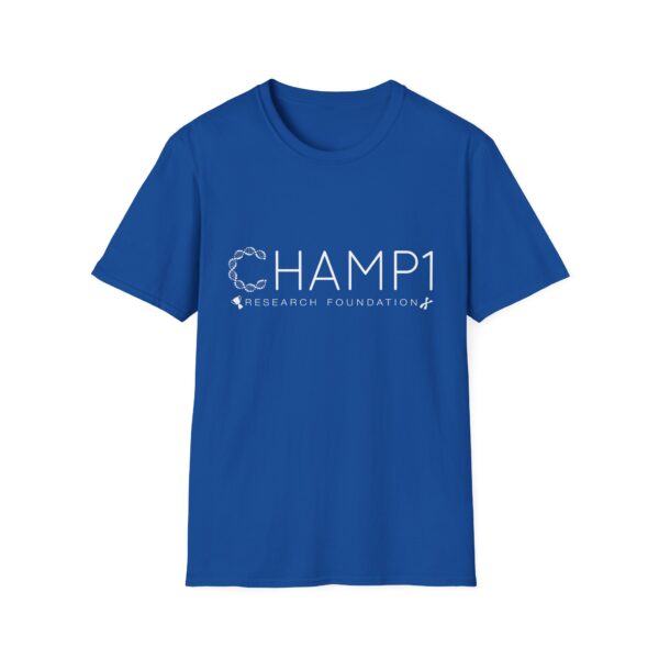 Unisex CHAMP1 Large Logo Tee (Blue)