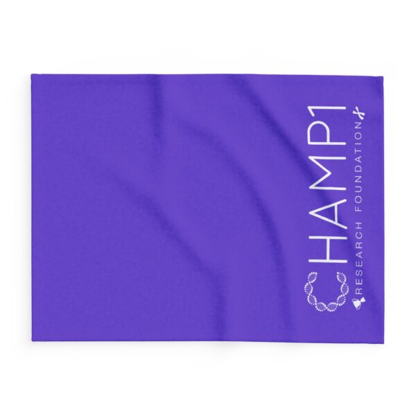 CHAMP1 Arctic Fleece Blanket (Purple) - Image 8