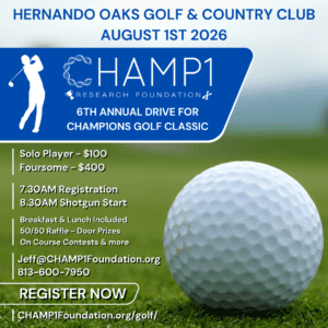 Drive for CHAMP1 Golf Classic