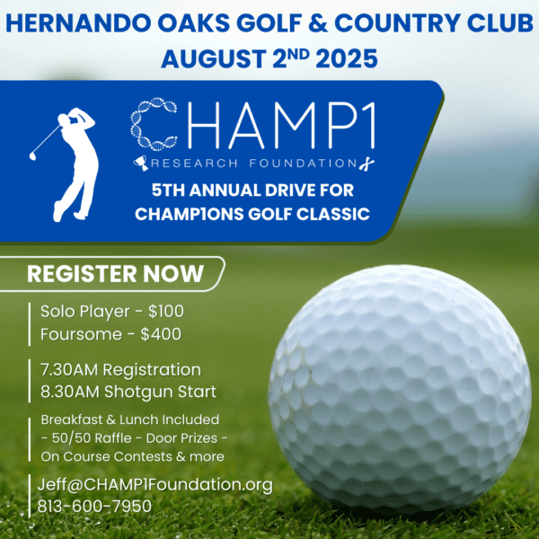 Drive for CHAMP1 Golf Classic