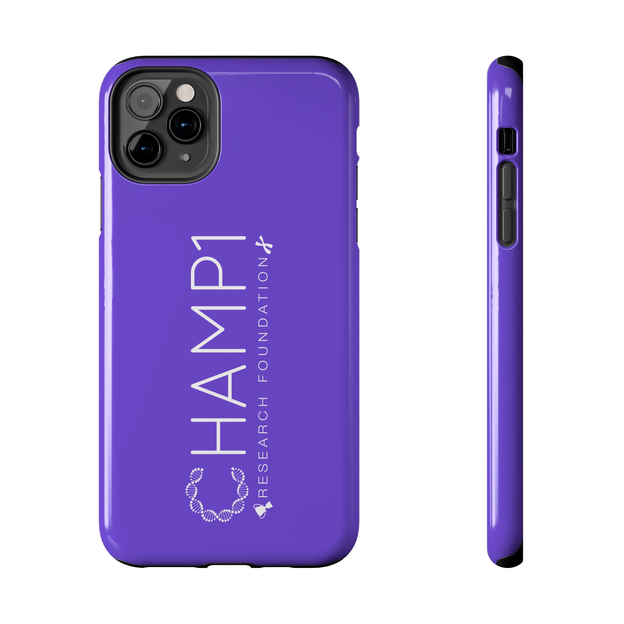 CHAMP1 Research Foundation Purple Tough Phone Case - Image 10