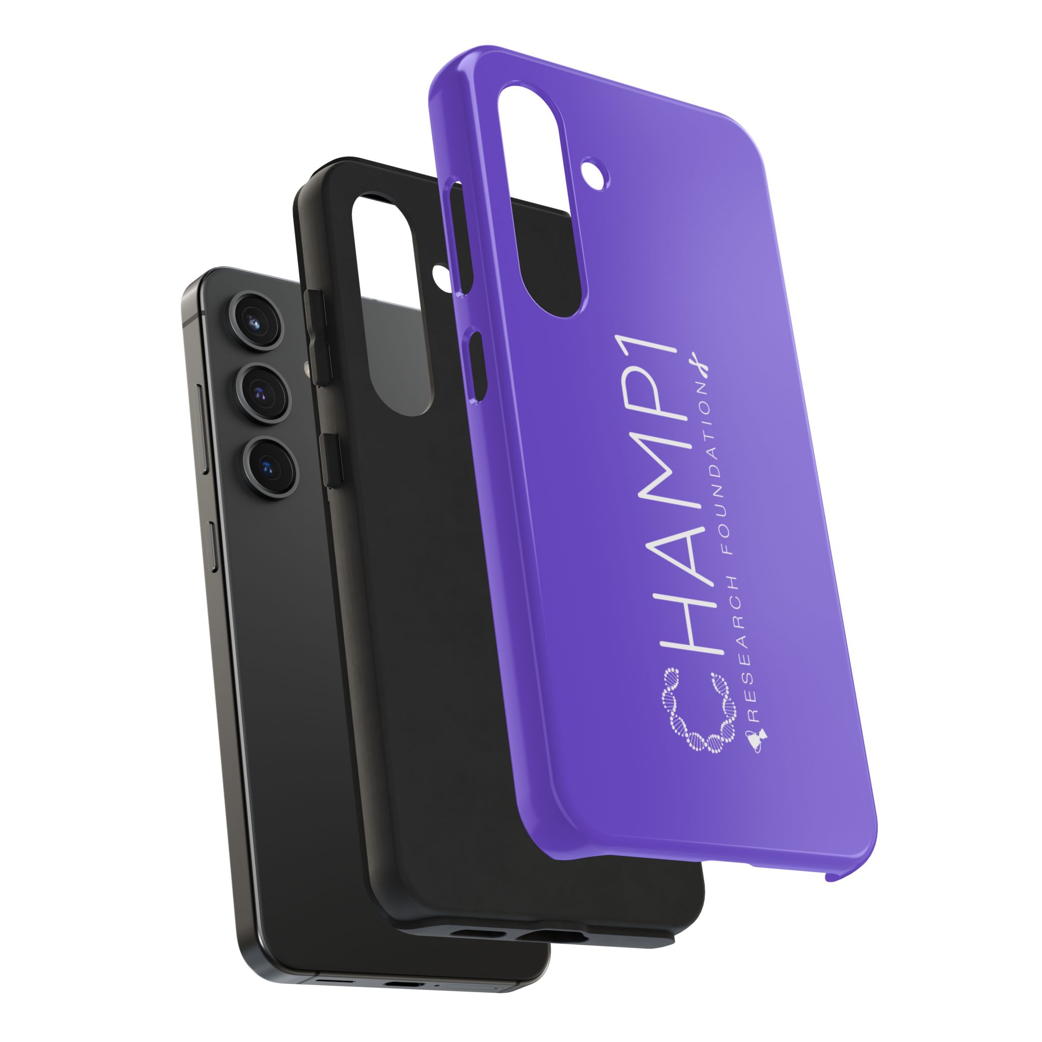 CHAMP1 Research Foundation Purple Tough Phone Case - Image 77