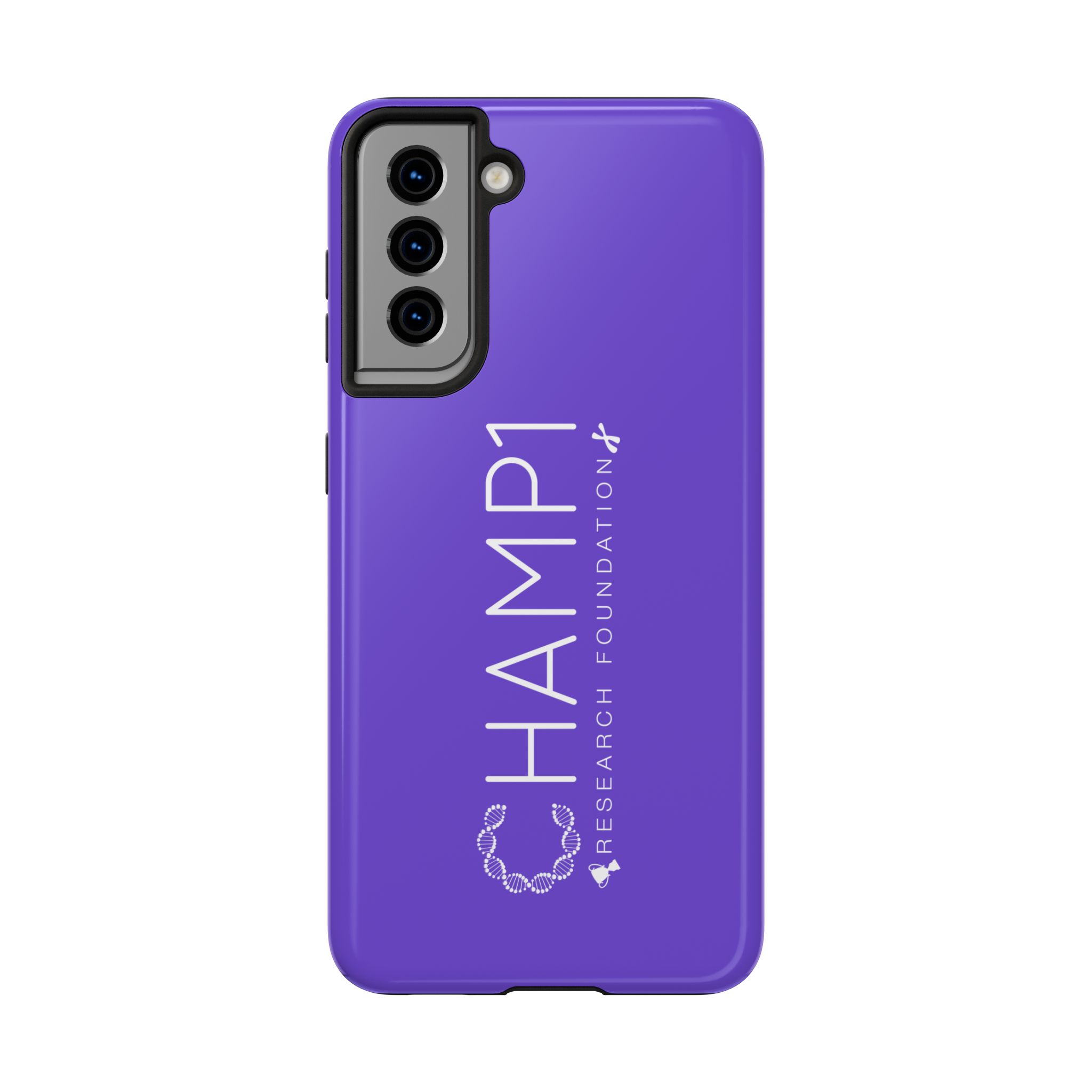 CHAMP1 Research Foundation Purple Tough Phone Case - Image 86