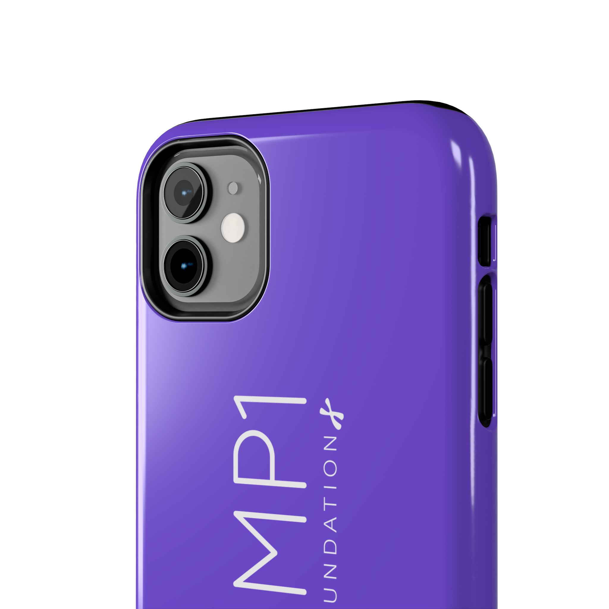 CHAMP1 Research Foundation Purple Tough Phone Case - Image 5