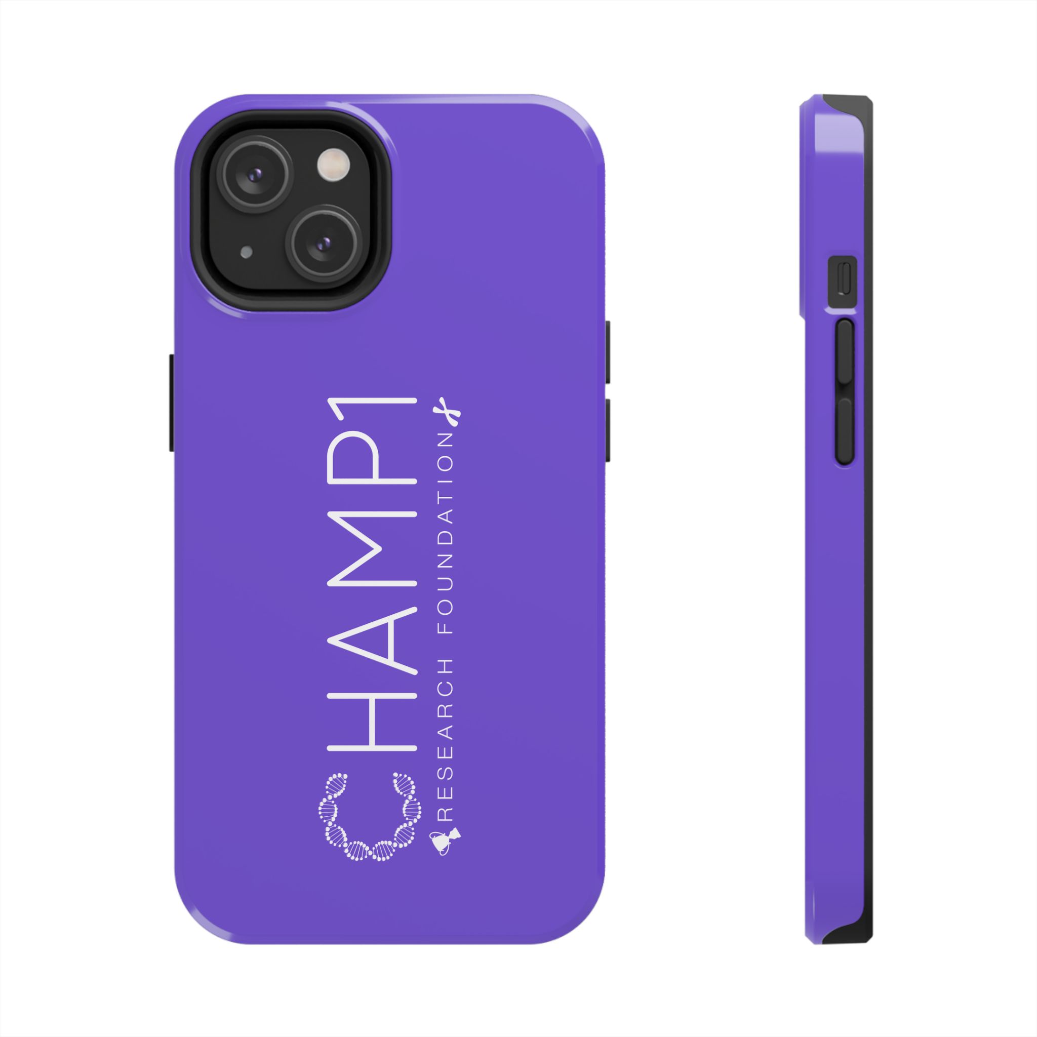 CHAMP1 Research Foundation Purple Tough Phone Case - Image 47