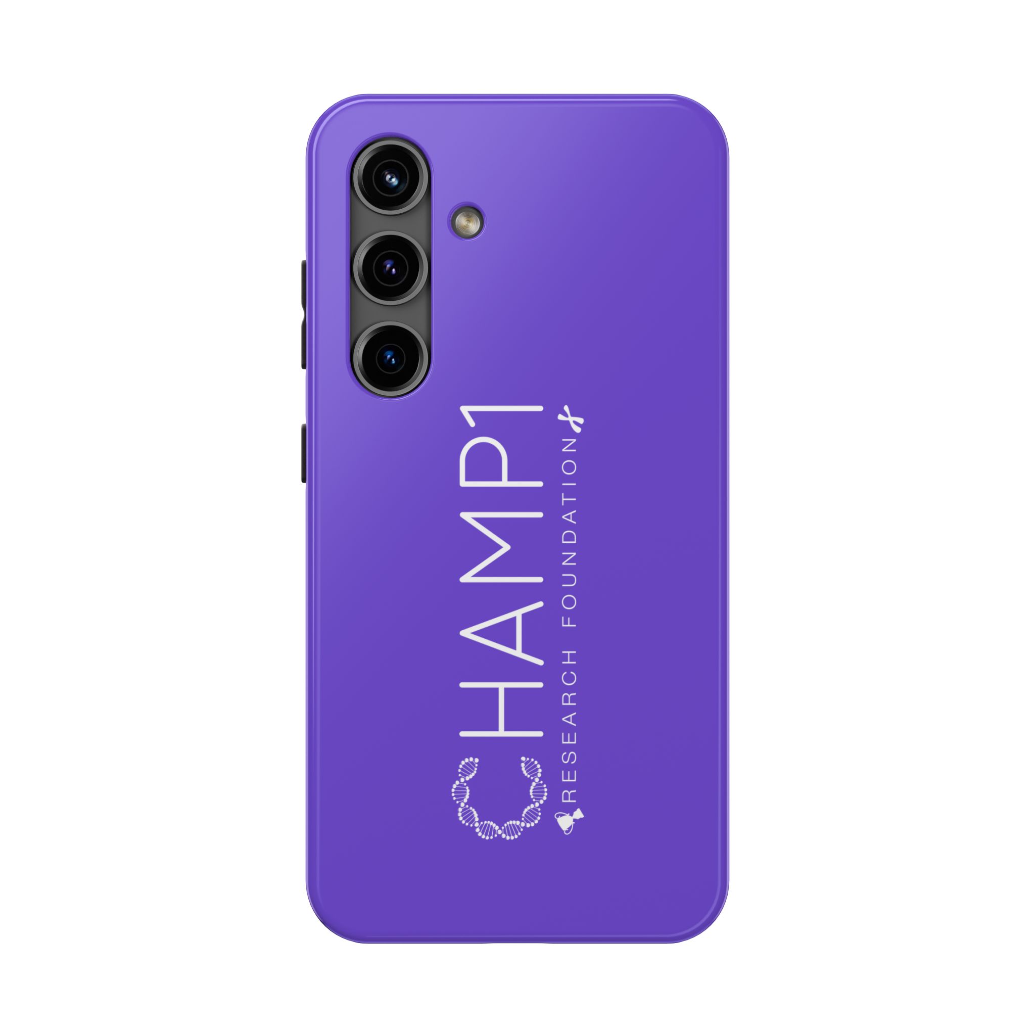 CHAMP1 Research Foundation Purple Tough Phone Case - Image 74